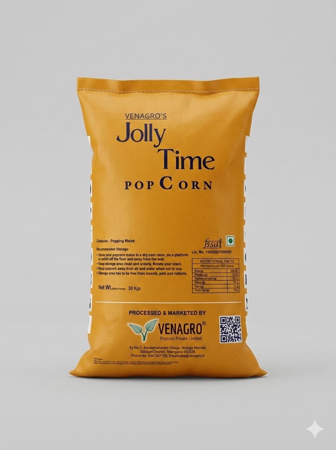 Jolly Time popcorn sack